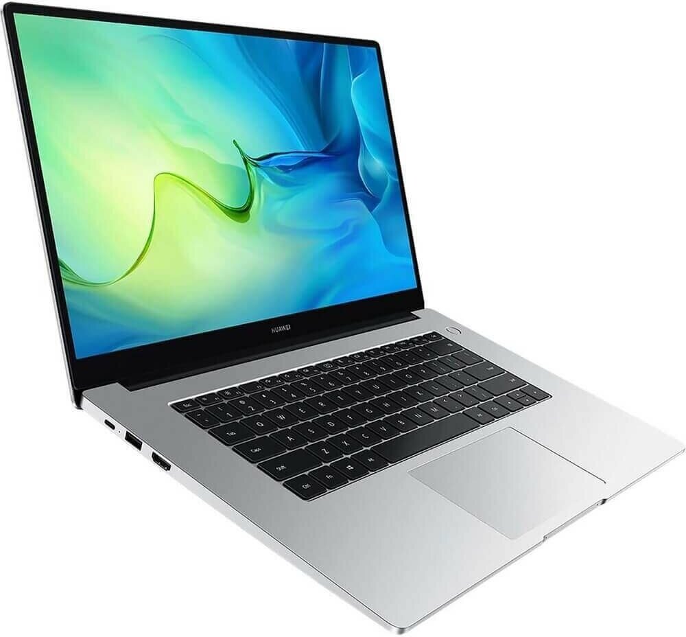 Ноутбук Huawei MateBook D BoDE-WDH9 156" IPS Intel Core i5 1155G7 DDR4 8ГБ SSD 512ГБ Intel Iris Xe graphics серый космос (53013pab)