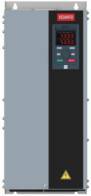 Преобразователь частоты VF-101-P2K2-0006-U-T4-E20-B-H вход. 380В выход. 2.2кВт выход. 6А ток перегрузки 9А встроен. тормозн. ключ внешн. дроссель VEDA ABC00125