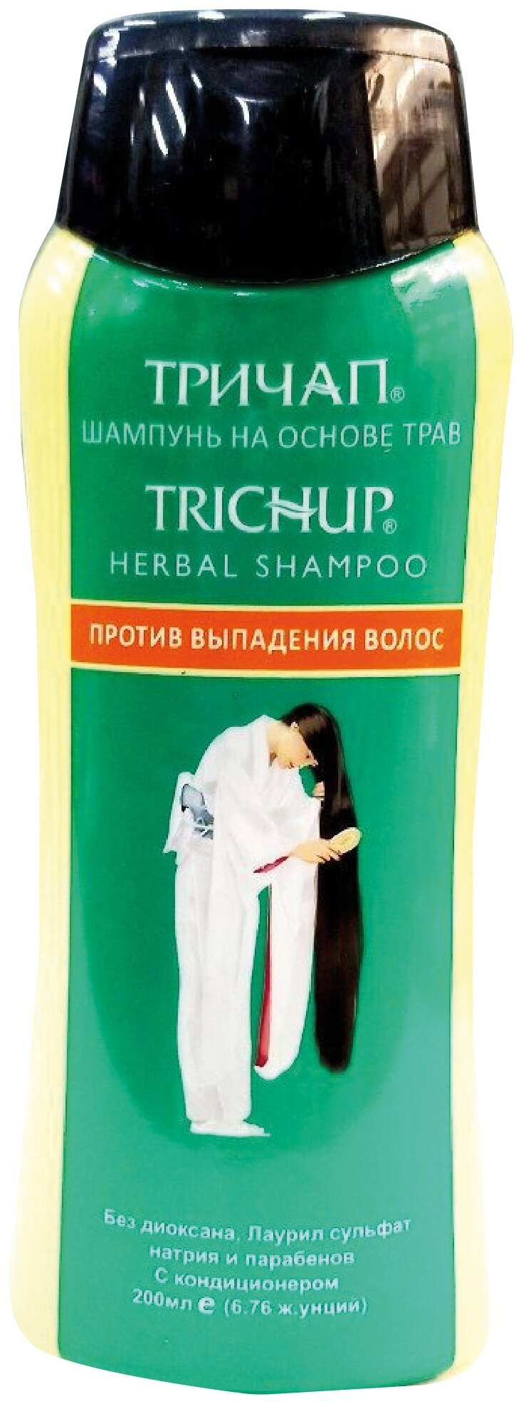 Trichup Herbal Shampoo / Шампунь Тричап Против выпадения волос 200 мл