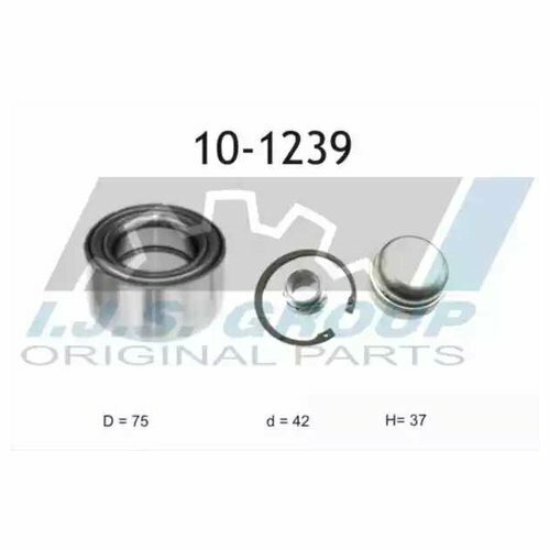 Подшипника ступицы колеса без болтов IJS GROUP 101239 для Mercedes A-CLASS W168, Vaneo 414