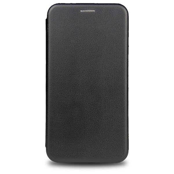Чехол книжка черный для Huawei P20 lite / Huawei Nova 3E с магнитным замком, с подставкой для телефона и кармана для карт или денег / п20 лайт