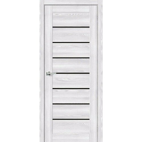 Дверь Браво-22 Riviera Ice Black Star Mr.Wood Браво, Bravo 200*70 + коробка и наличники