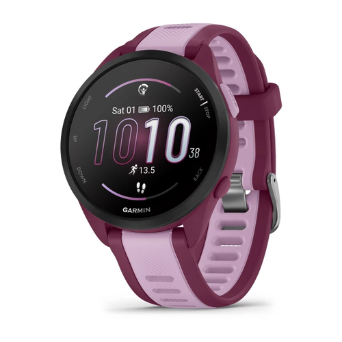 Garmin Умные часы для спорта Forerunner 165 Music BerryLilac 010-02863-33 4014000₽