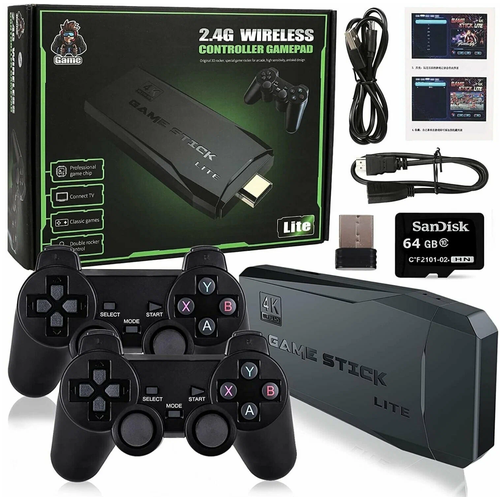 Портативная игровая приставка Game Stick Lite с более 3000 тыс встроенными играми 2259₽