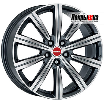 Диски литые MAK Birmingham (Gun Metal Mirror Face) 8.5х19/5х108 D63.4 ET45.0