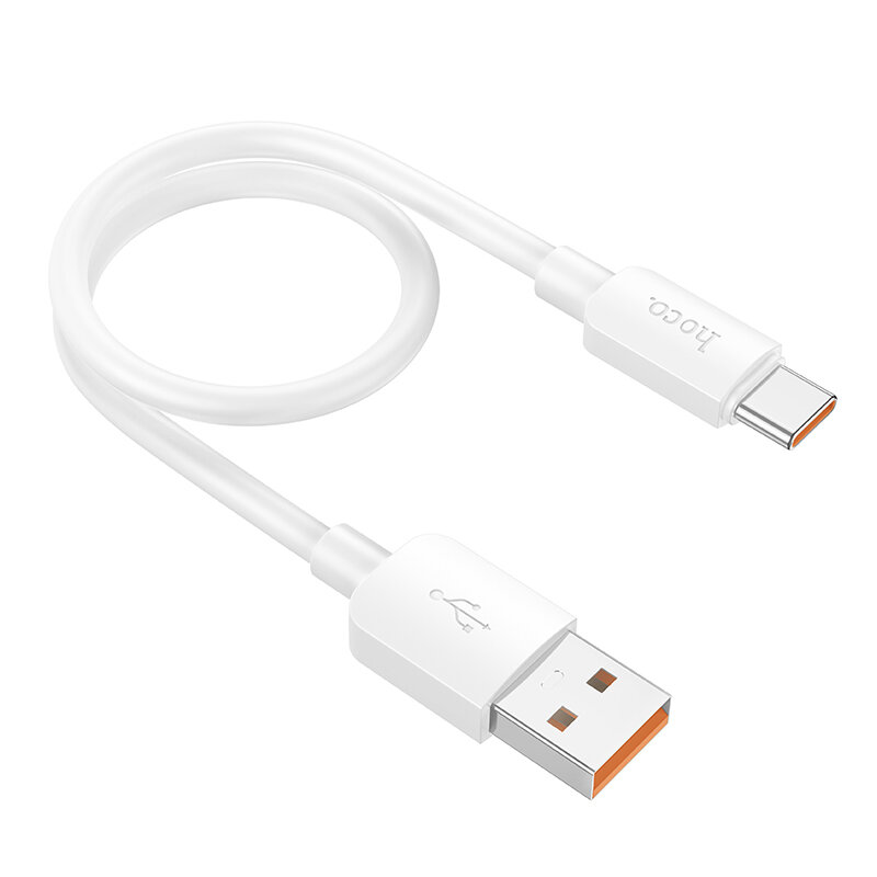 USB Кабель Type-C, HOCO, X96, 100W, 0.25м, белый — фото 1