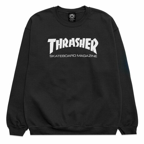 фото Толстовка thrasher, размер m, , black