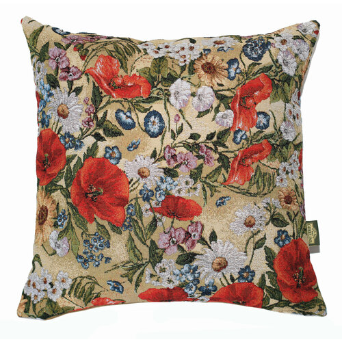 Наволочка Декоративная Улица Гобеленов, Дуэнья 47Х47 см, гобелен с 2-х сторон, на молнии