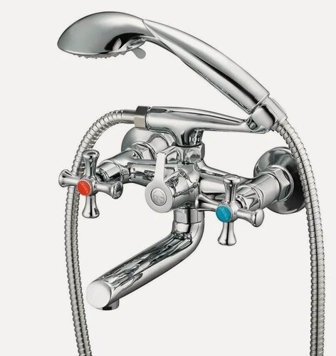 Изображение товара Смеситель для ванны и душа G.lauf QML3-A827 с коротким поворотным изливом