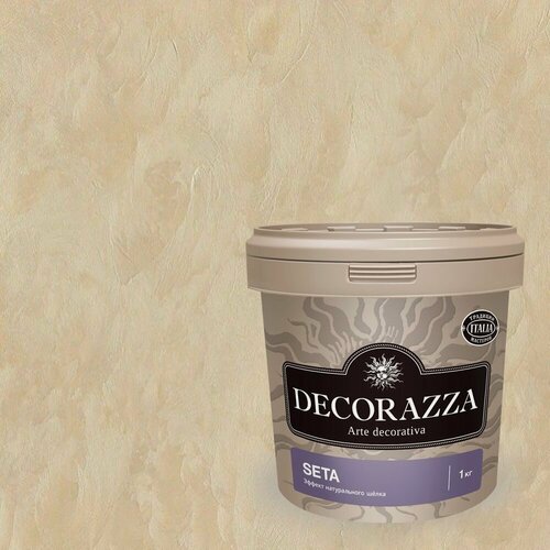 Изображение товара Декоративная штукатурка с эффектом натурального шелка Decorazza Seta (1кг) ST 11-70