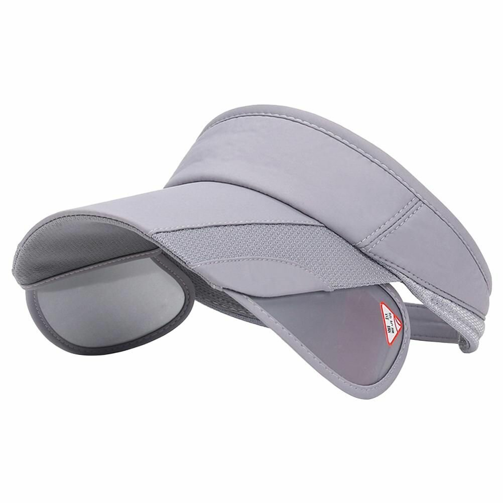 Летняя женская шляпа с солнцезащитным козырьком регулируемая с выдвижными полями защита от ультрафиолета спортивная шляпа для пляжного тенниса