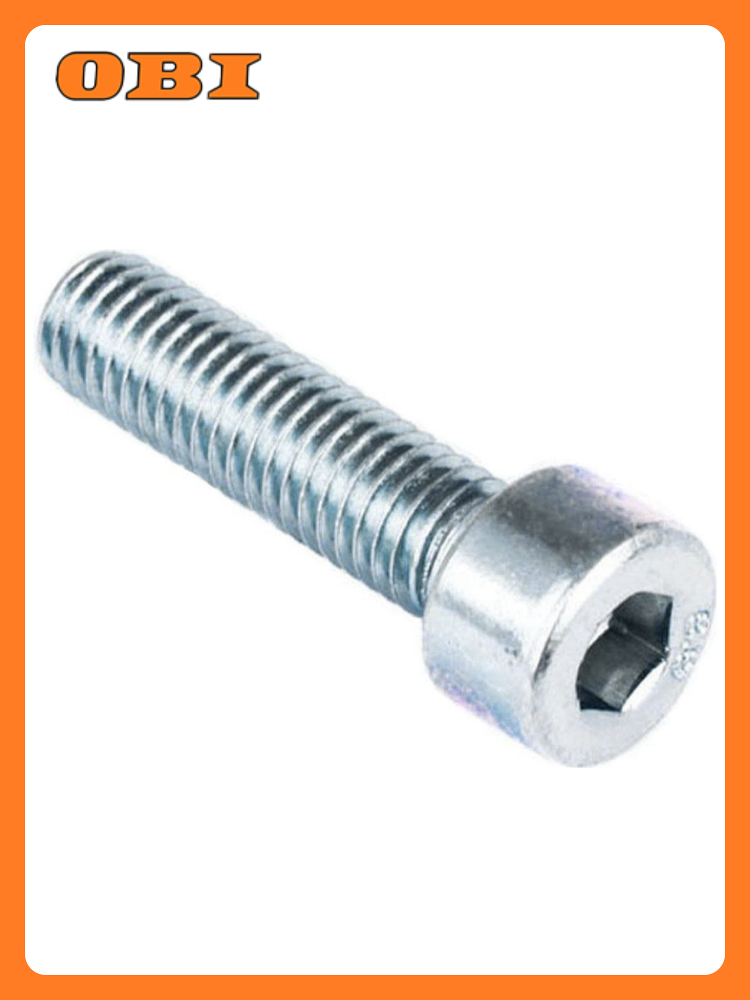 Болт Стройбат DIN 912 внутренний шестигранник сталь оцинкованный 4 шт