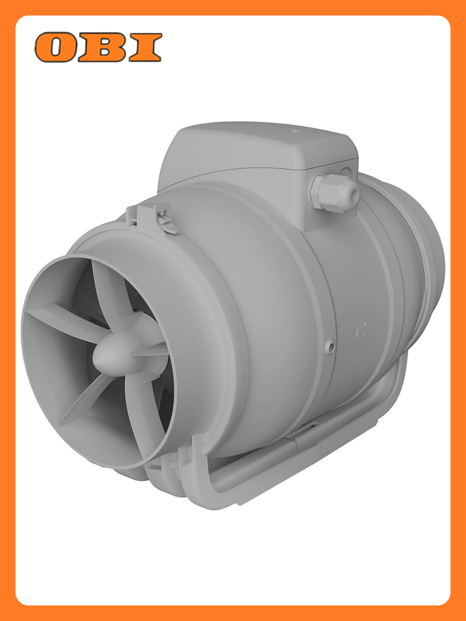 Вентилятор канальный ERA PRO осевой 2скор. TYPHOON D125