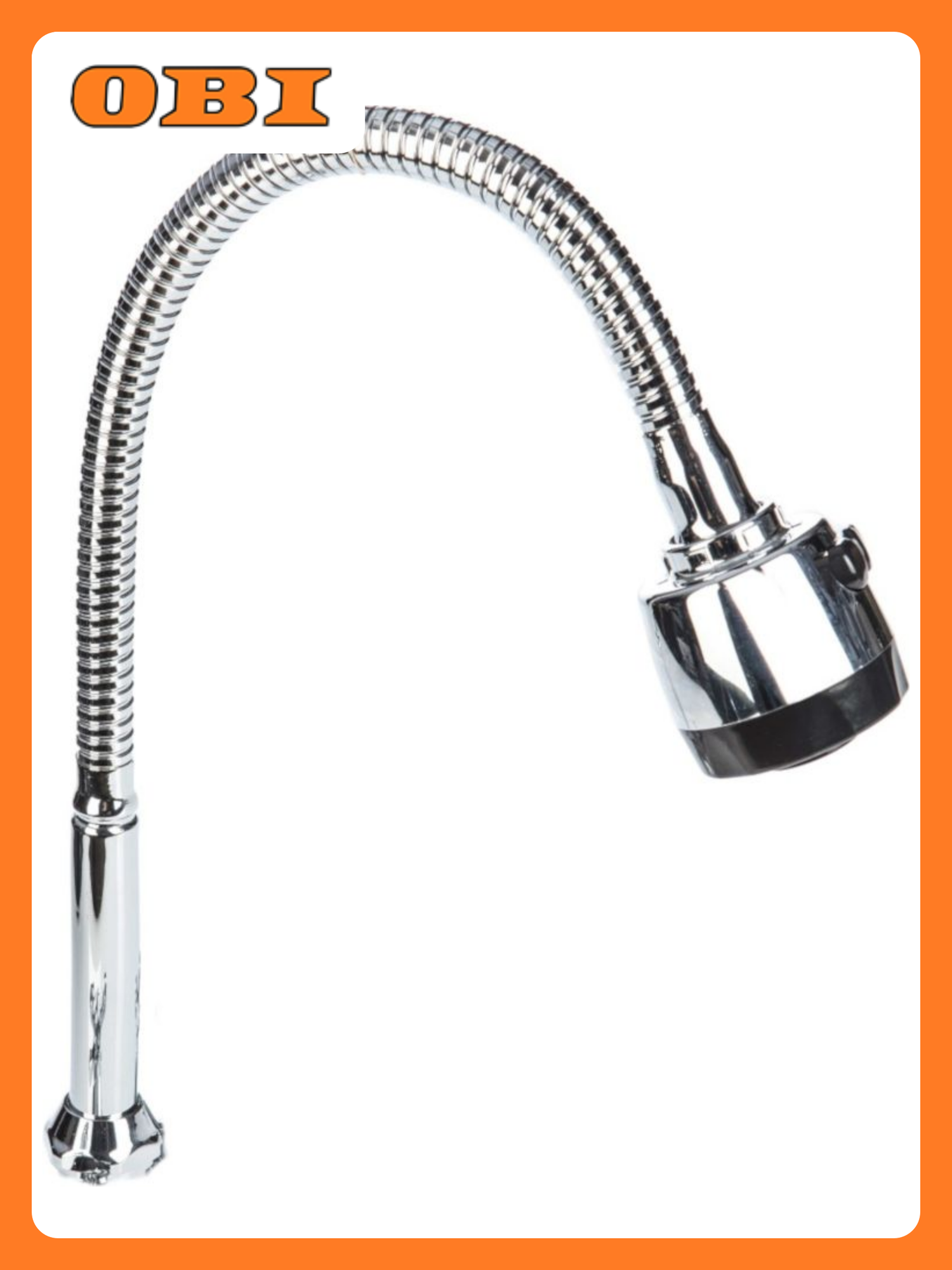 Излив гибкий для кухонного смесителя гофрированный