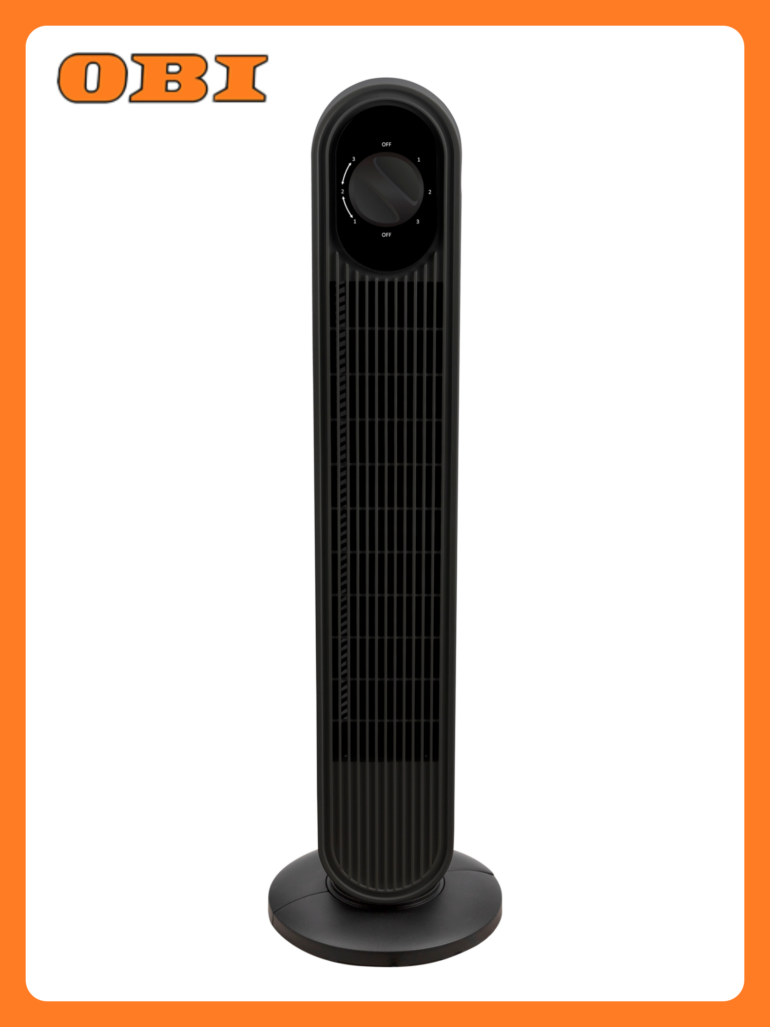 Вентилятор колонный Primera CFP-8001MM мощность 45Вт 3 скорости черный