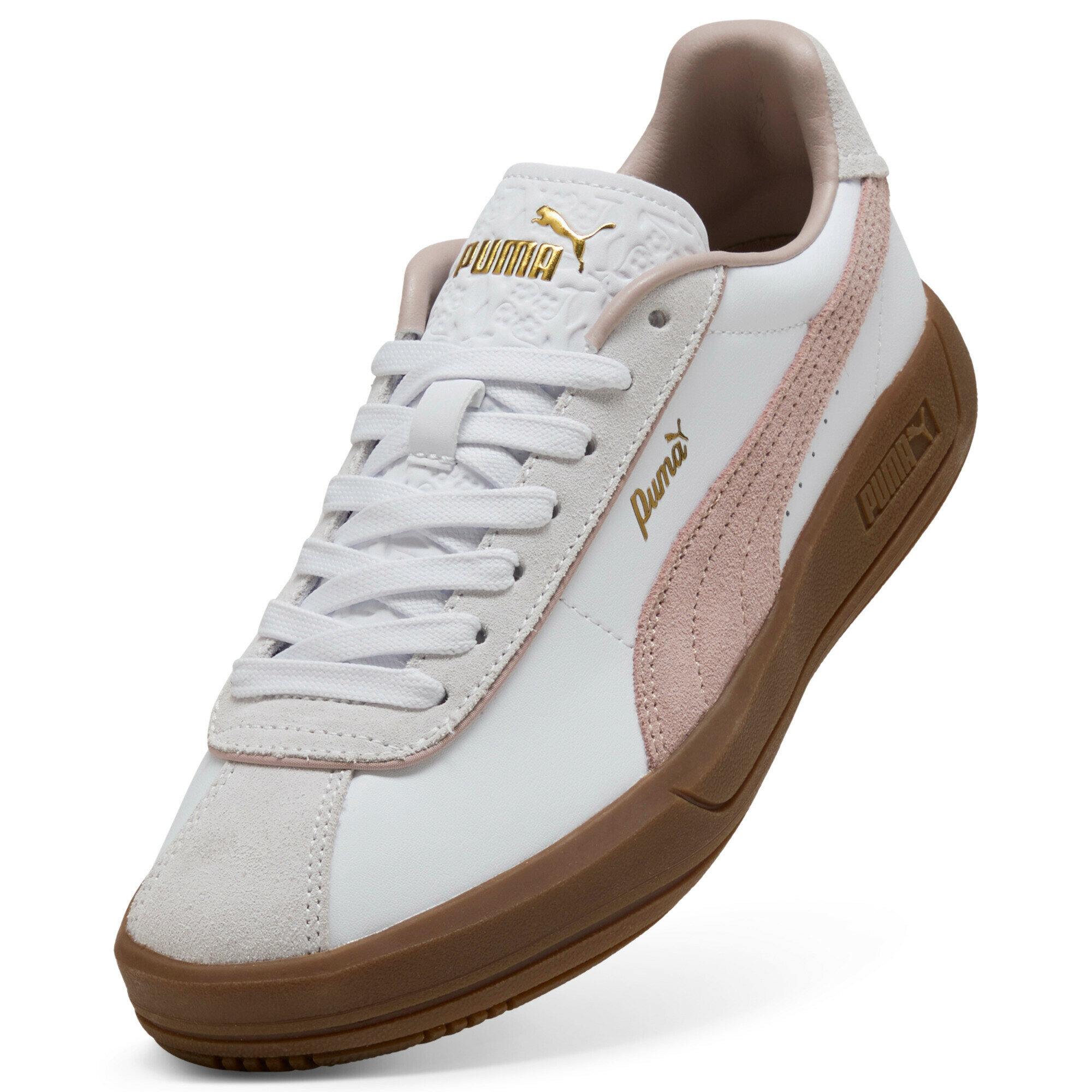 Кеды PUMA Club Klassika, размер 7.5 UK, белый — фото 1