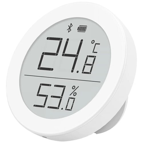 Комнатный датчик температуры и влажности Xiaomi ClearGrass Bluetooth Thermometer белый