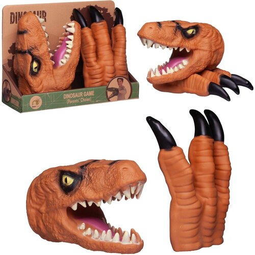 Игровой набор Junfa Игрушка на руку Голова и когти динозавра оранжевые WA-14622/оранжевые игровой набор junfa игрушка на руку голова и когти динозавра