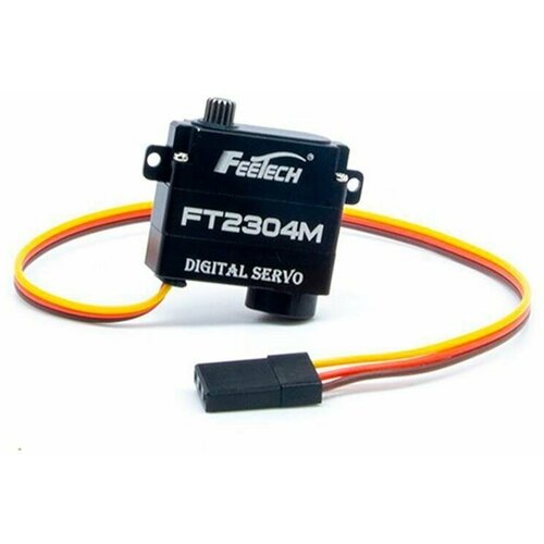 Цифровой мини сервопривод FeeTech FT2304M 8 мм. с металлическим редуктором