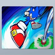 Коврик для мыши с принтом игра Sonic - 9861