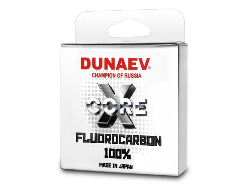 Леска флюорокарбон Дунаев DUNAEV FLUOROCARBON 30 м 0,117мм