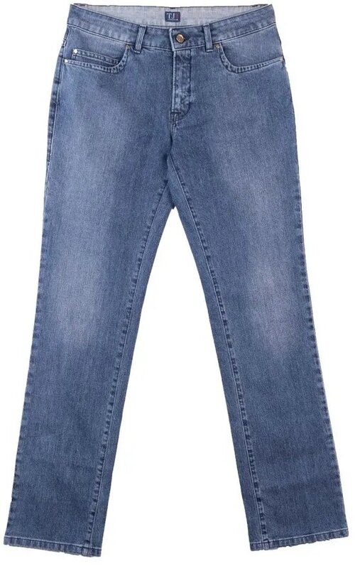 Джинсы Trussardi Jeans, размер 48, голубой