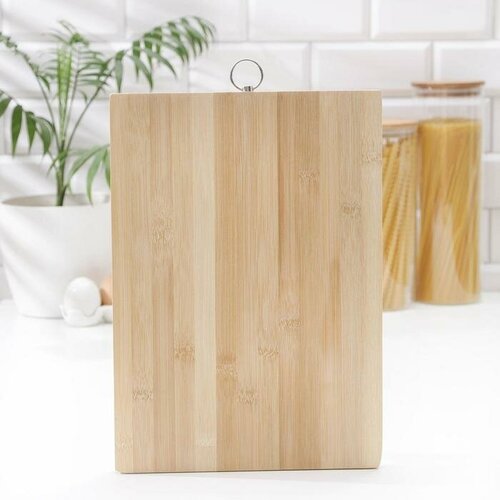 Доска разделочная Доляна Зебра 342417 см бамбук 1034₽