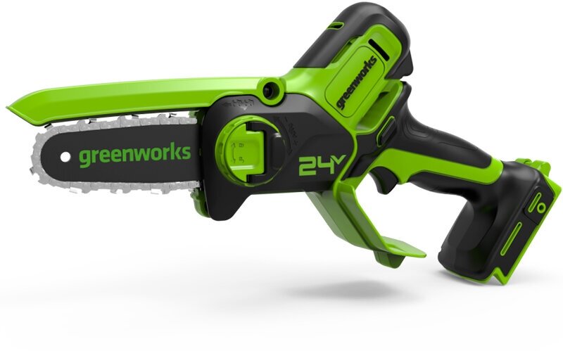 Пила цепная аккумуляторная Greenworks G24MCS10 (мини) без АКБ и ЗУ