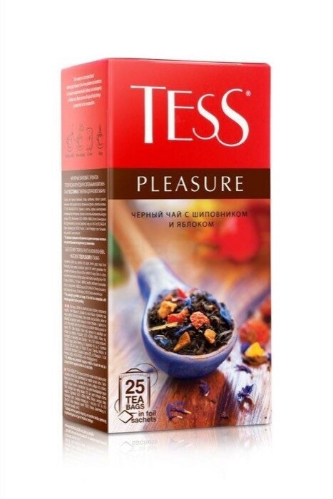 Чай черный в пакетиках для Tess Pleasure (Тесс Плэжа), 25*1,5 г 6005947