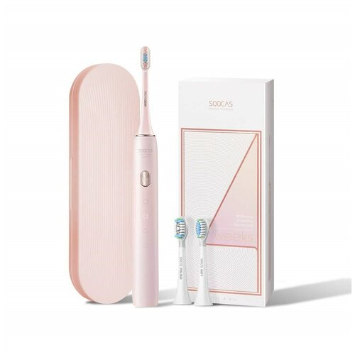Электрическая зубная щетка Soocas Sonic X3U Pink футляр 439000₽