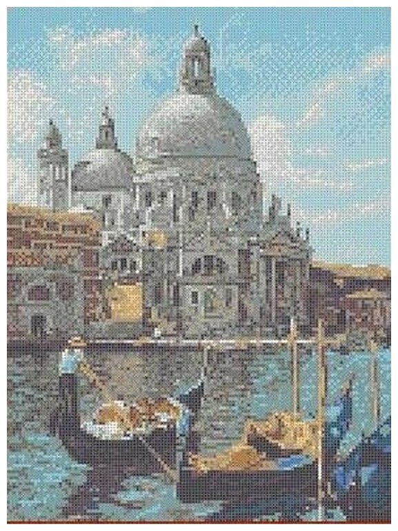 Рисунок на ткани Каролинка "Венеция", 27x37 см