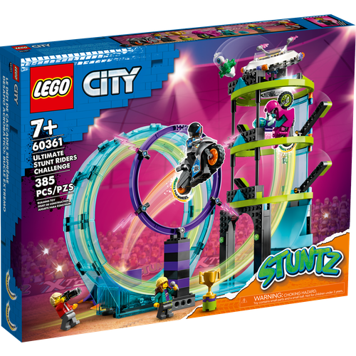 Конструктор LEGO City 60361 Главное каскадерское испытание, 385 дет.