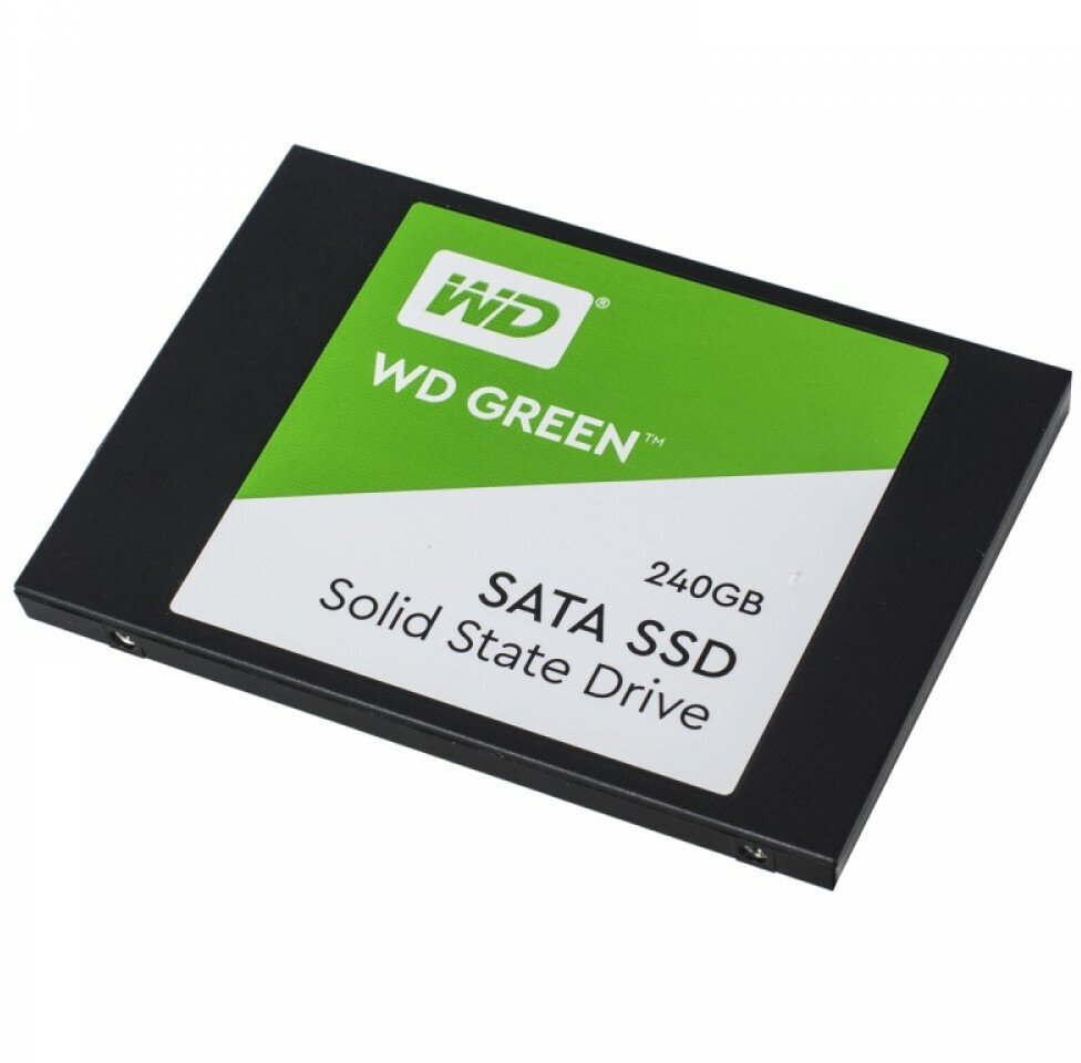 Накопитель SSD 2.5'' Western Digital WD Green 240GB SATA 6Gb/s SLC 545MB/s MTTF 1M 7nm - фото №9