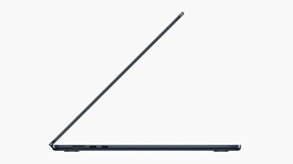 Ноутбук Apple MacBook Air A2941, 15.3", IPS, Apple M2 8 core 8ГБ, SSD 256ГБ, серый космос (mqkp3ru/a) - фото №9