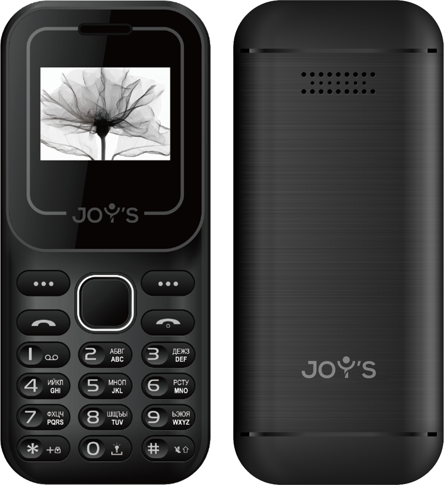 Мобильный телефон Joys S19 DS Black - фото №18