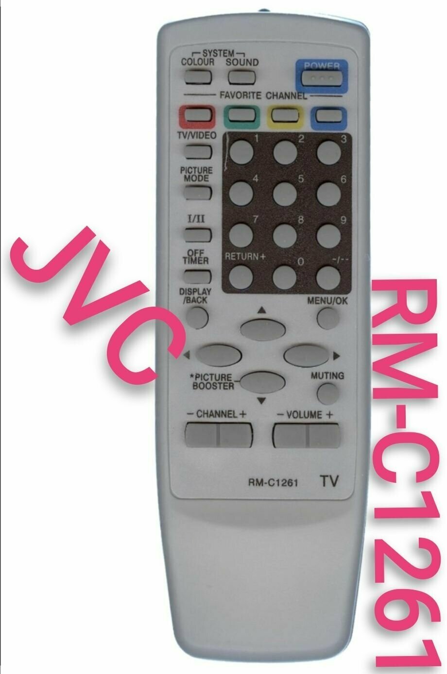 Пульт RM-C1261 для JVC/джи ви си телевизорa