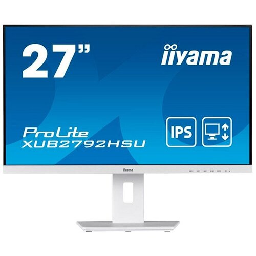 монитор iiyama xub2792hsu w5 Монитор Iiyama XUB2792HSU-W5 27' белый