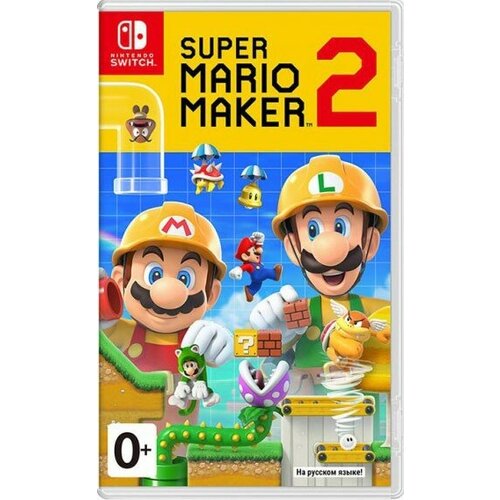 игра super mario 3d world bowsers fury nintendo switch русская версия Игра Super Mario Maker 2 [Русская версия] Nintendo Switch