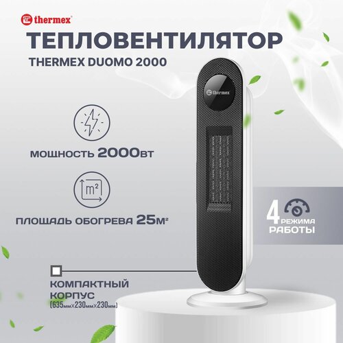 Тепловентилятор Thermex Duomo 334300₽