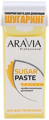ARAVIA PROFESSIONAL Сахарная паста для шугаринга в картридже "Медовая" очень мягкой консистенции, 150 г