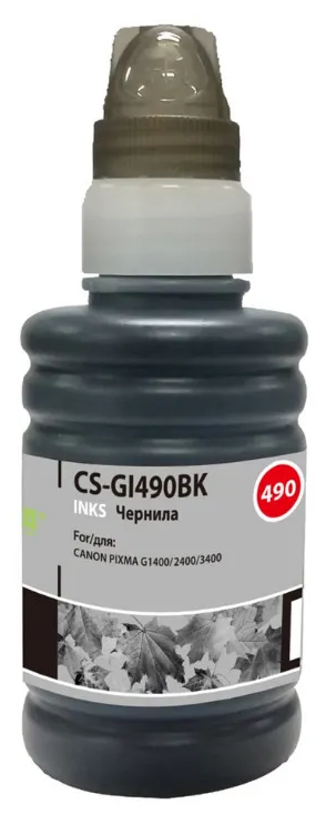 Чернила cactus CS-GI490BK