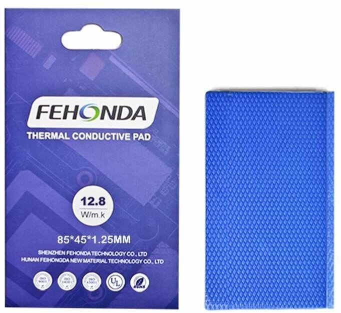 Термопрокладка Fehonda 85*45mm*1.25mm 12.8W/m-k