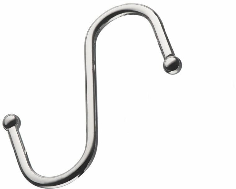 фото Lemax Крючок на рейлинг большой, Д70 Ш40 В4, хром R-KR-B