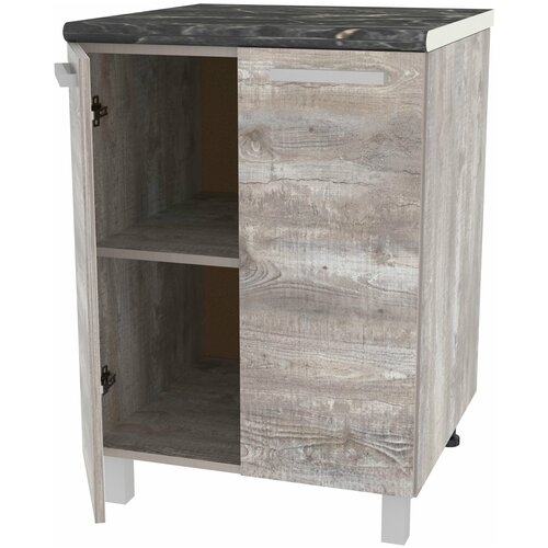 Стол 600 со столешницей мраморные берега - битон