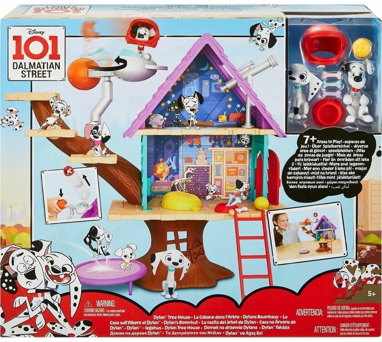 101 Dalmatians - Игровой набор "Домик на дереве"