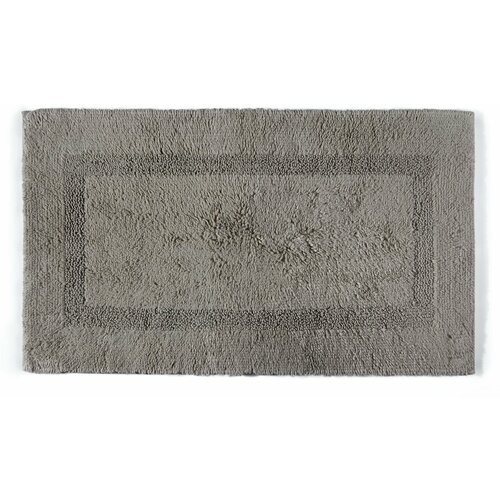 Банный коврик из турецкого длинноволокнистого хлопка New Castle, 75*140 см, дым (warm grey)