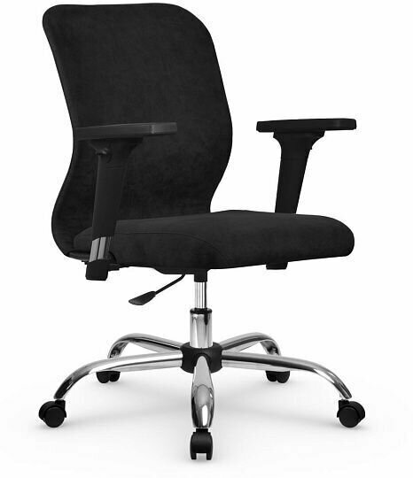 Компьютерное офисное кресло mетта SU-Мr-4/ подл. 200/осн. 006, Черное