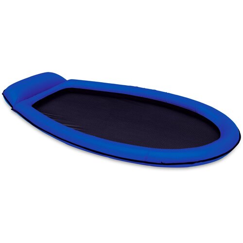 летнее игрушечное кольцо для водного сиденья надувное плавающее кольцо для плавания безопасный плавающий матрас для тренировок плавающе Матрас для плавания сетчатый 178х94см синий, Intex 58836