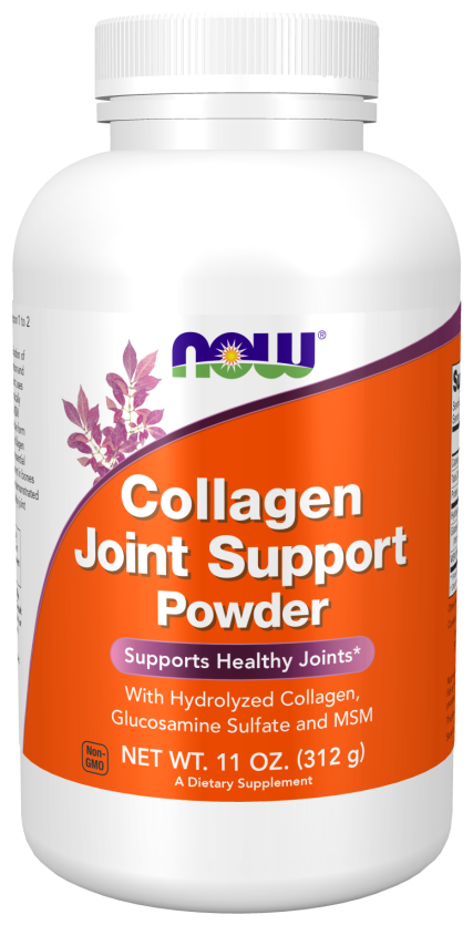 NOW Collagen Joint Support Powder (Коллагеновый порошок для поддержки суставов) 312 г