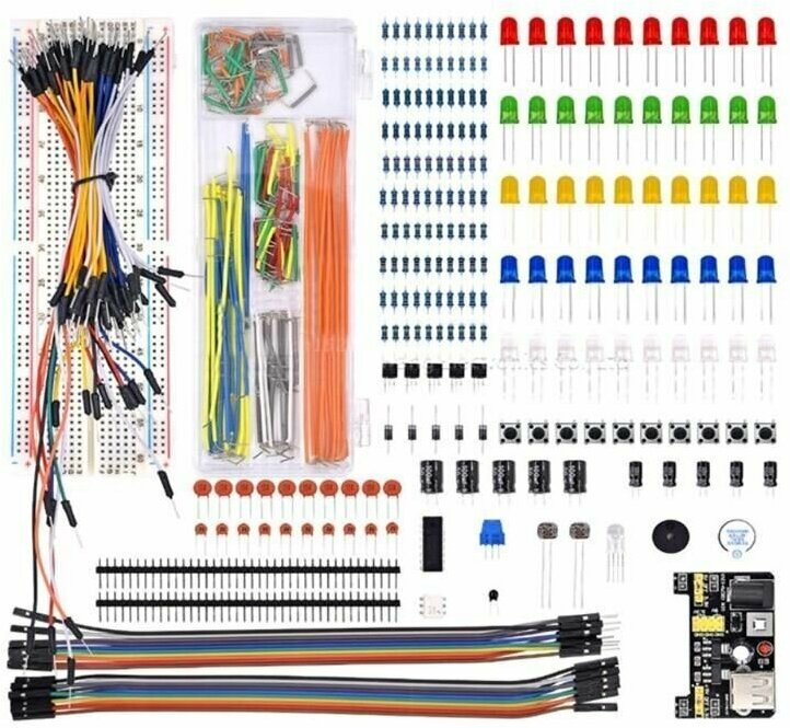 Набор электронных компонентов, модулей для Arduino UNO R3 35 видов